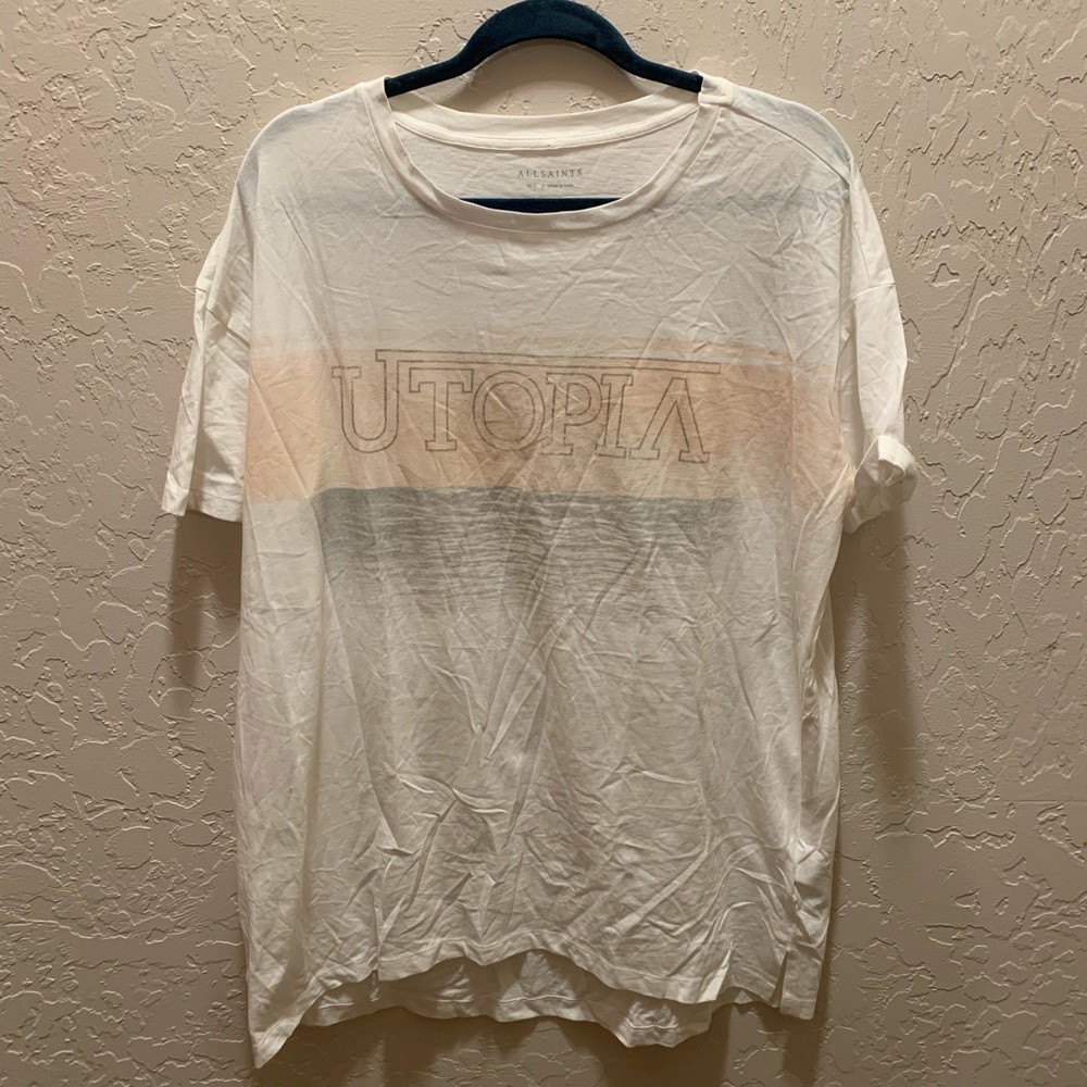 ALLSAINTS Oversized Graphic Tee